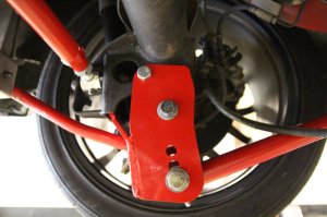 Ford Mustang Control Arm Relocation Brackets - Rear - UMI Performance - UMI P/N 1060 - `05-`14